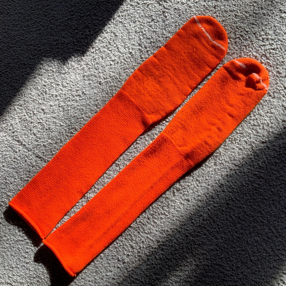 Kid’s Orange Soccer Socks